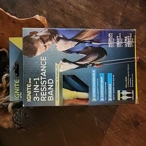 Ignite 3 in 1 Resistance Band New In Box no tags, Never Used